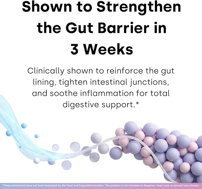 Human Strain Bifidobacterium Adolescentis Probiotic | Fewer Urgent Bowel Movements, Reduced Bloating/Gas, & Digestion Support | Clinically Studied Synbiotic | 30ct (30 Day Supply)