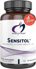 Designs for Health Inositol + ALA Capsules - Sensitol Myo-inositol (MI) + D-Chiro Inositol (DCI) with Alpha Lipoic Acid - Vegan, Non-GMO Supplement (120 Capsules)