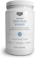 IsaLean Protein Shake Complete Superfood Meal Replacement for Maintaining Healthy Weight and Lean Muscle Growth with 24 Vitamins and Minerals-29.6 oz - 14 Meal Canister Natural Creamy Vanilla