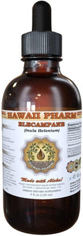 Elecampane Liquid Extract, Organic Elecampane (Inula Helenium) Tincture Supplement 4 oz