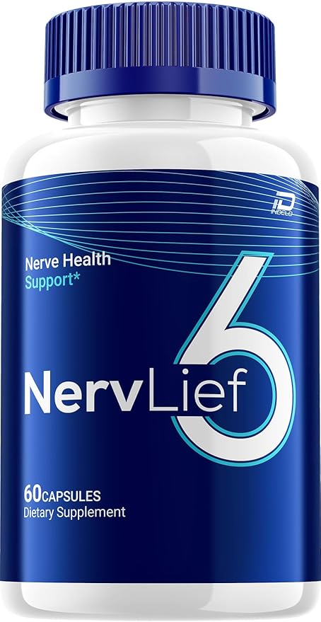 Nervlief 6 Capsules – Nervlief 6 Advanced Supplement Natural Blend, Reviews (1 Pack - 60 Capsules)