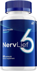 Nervlief 6 Capsules – Nervlief 6 Advanced Supplement Natural Blend, Reviews (1 Pack - 60 Capsules)
