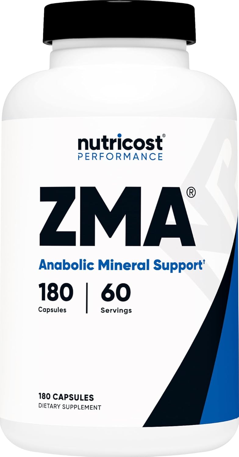 Nutricost ZMA 180 Capsules (2 Bottles)