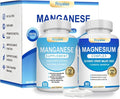 Magnesium Complex & Manganese Supplement Bundle – 1000mg Magnesium with 7 Forms Plus 10mg Manganese (Aspartate/Citrate) – Supports Relaxation, Muscle & Bone Function – 150 Capsules Total