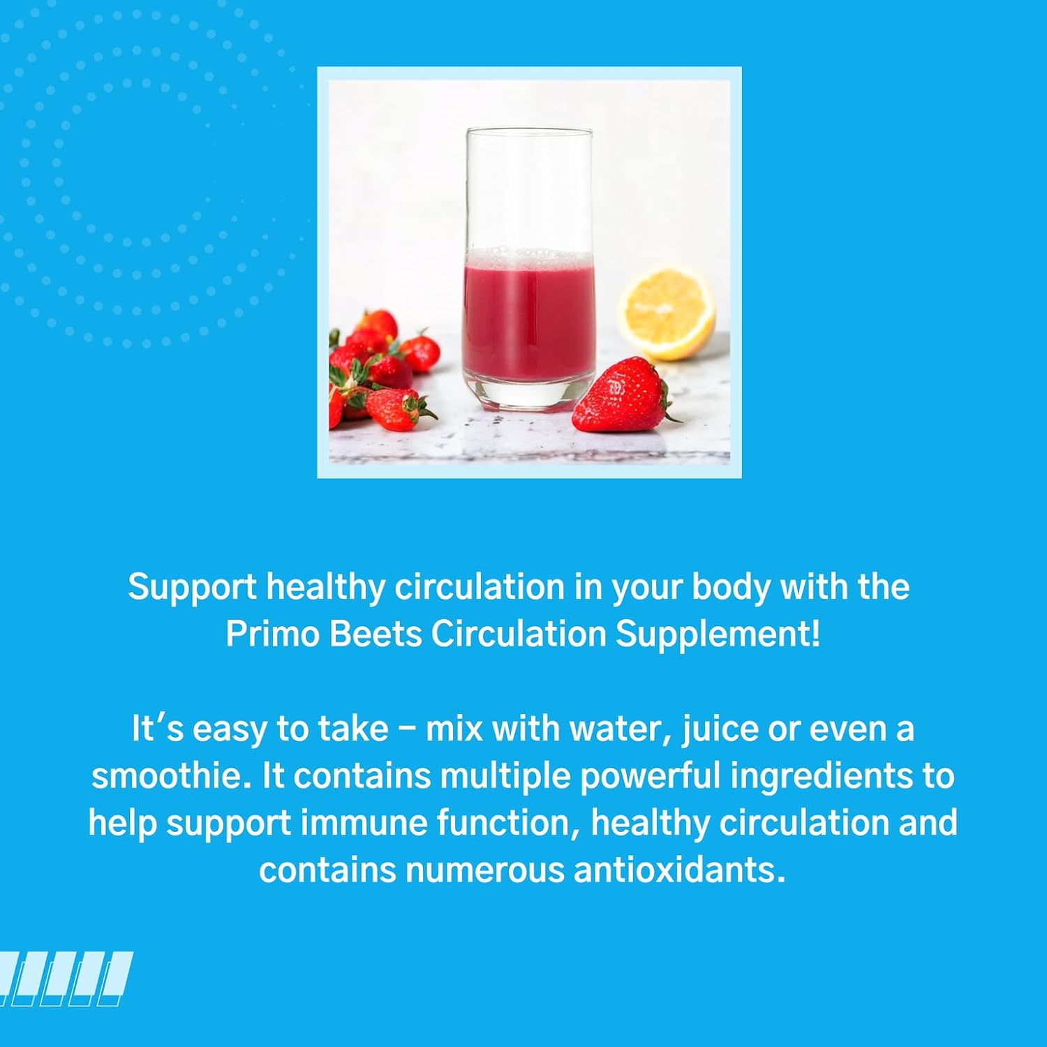 Consult Health Primo Beets - Beet Root Powder Drink Mix with Electrolytes - Nitrates to Support Circulation - Energy Boost - Ginger & Turmeric - Men & Women - Strawberry Lemonade Flavor - 30 Servings