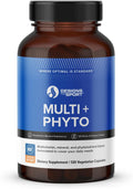 Multi Plus Phyto - Comprehensive Multivitamin & Phytonutrient Blend - Nutrition for Athletes - Highly Absorbable Vitamins, Minerals & Plant-Based Compounds - 120 Capsules