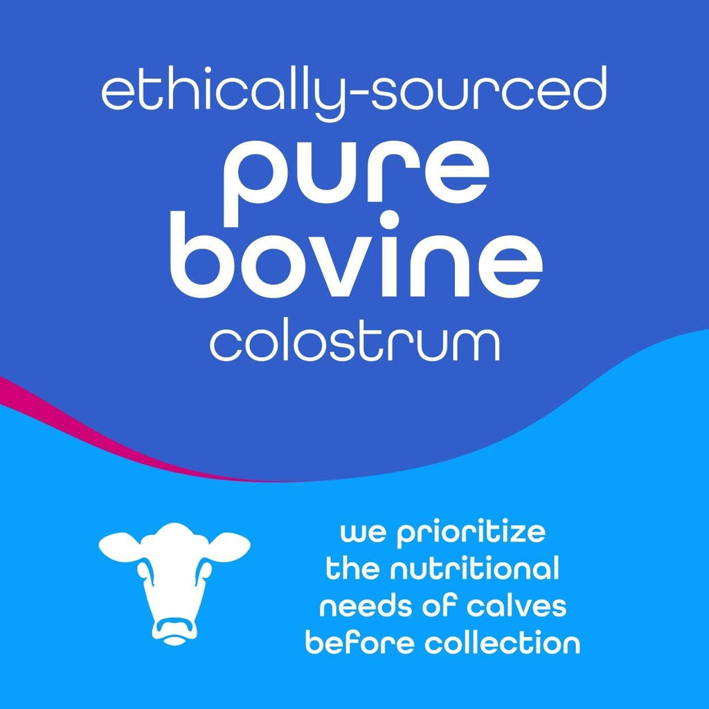 Zena Nutrition Bovine Colostrum & Collagen Powder Supplement for Gut Health, Immune Support, Digestion, Hair, Skin & Nails, Unflavored, Gluten & Sugar Free, 30 Servings