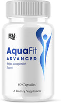 BLUE VIBE Aquafit Advanced Capsules, Aqua Fit Advanced Strength Overall Health & Wellness Support Supplement, Aquafit Official Premium All Natural Daily Health Support (1 Pack - 60 Capsules)