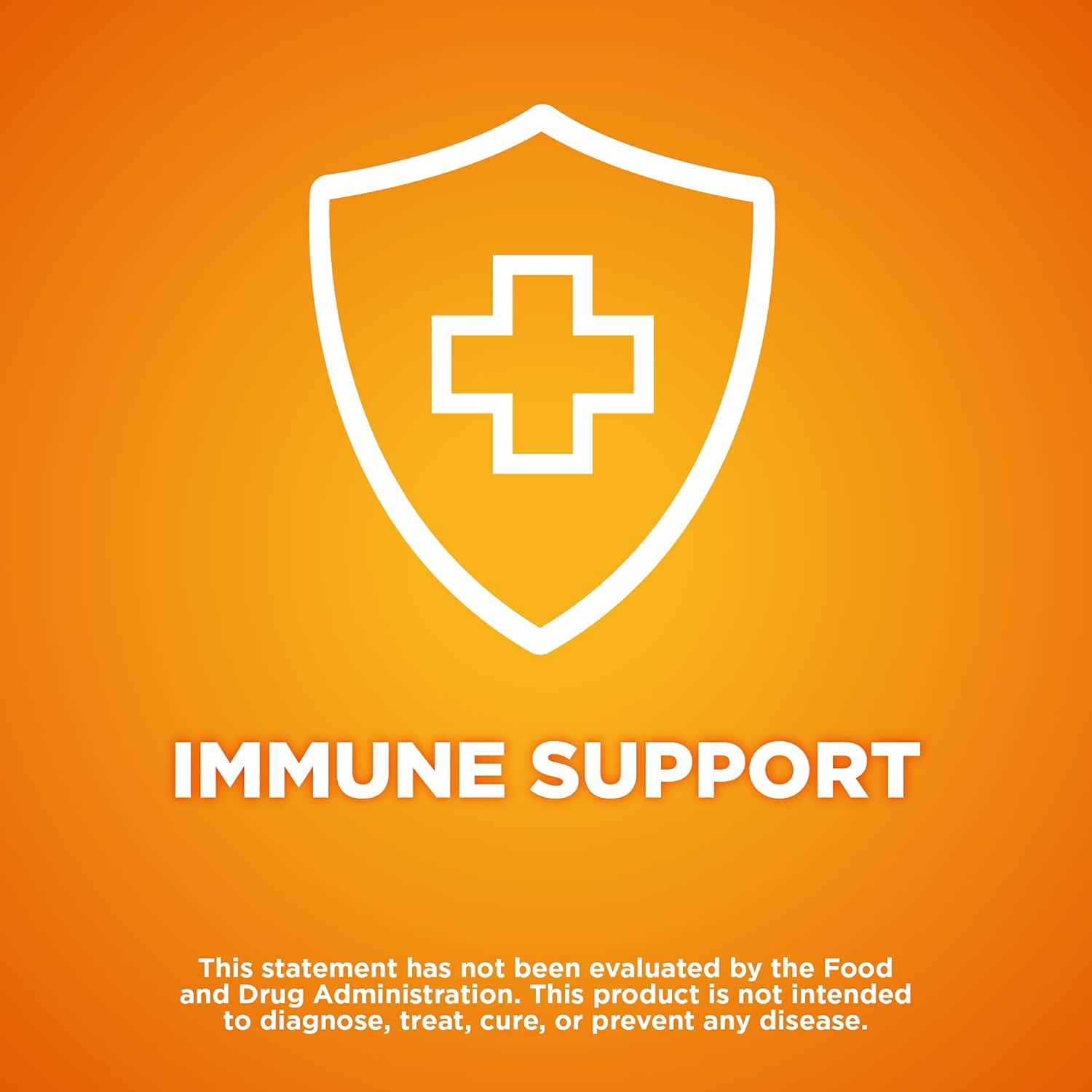 Amazon Basic Care Immune Support Citrus Chew Tablets, 32 Count (Pack of 2)