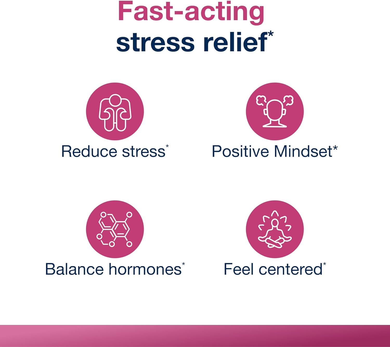 Metagenics HerWellness Rapid Stress Relief - Women's Stress Support Supplement with Saffron, L-Theanine & Vitamin B6* - Mixed Berry Flavor, 30 Soft Chews