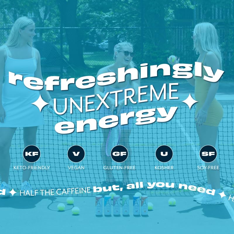 ASPIRE® The Fan Favorite Variety Pack, Healthy Energy Drink 80mg Natural Caffeine, Zero Sugar No Carbs Keto Friendly, 12 Pack Green Tea Sugar Free Drink Low Caffeine Zero Calorie