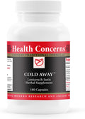 Health Concerns Cold Away – Lonicera & Isatis Herbal Supplement for Immune Support & Respiratory Health – Herbal Cold Help - Japanese Honeysuckle & Isatis Leaf Extract - 180 Capsules