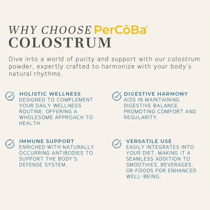 Colostrum Supplement for Gut Health, Bloating, Hair Growth, Muscle Recovery, Immune Support - Unflavored Bovine Colostrum Powder Made in USA, Non-GMO, Gluten Free, 3 Grams Per Serving - 83 Servings