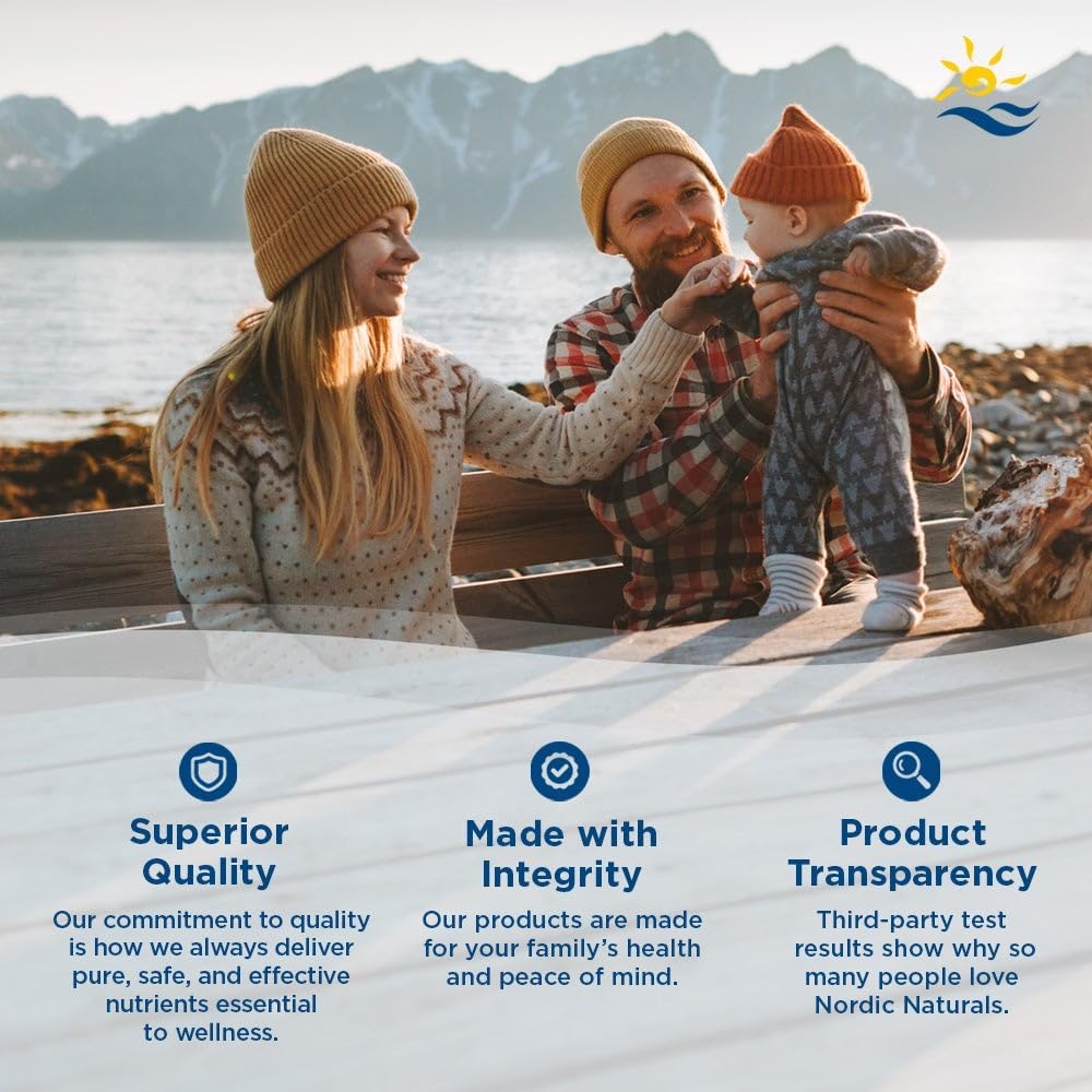 Nordic Naturals Nordic Flora Probiotic Daily - 60 Capsules - 4 Probiotic Strains with 12 Billion Cultures - Optimal Wellness, Immune Support, Digestive Health - Non-GMO, Vegan - 30 Servings