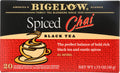 Bigelow Tea Black Tea - Spiced Chai - Case of 6 - 20 BAG