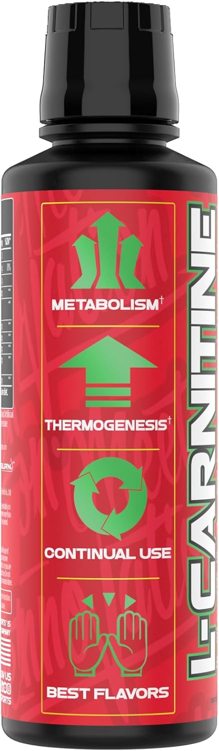 VMI Sports L-Carnitine 1500 Heat Liquid Enhanced Thermogenic | 1500 mg Carnitine | Maximum Absorption Formula | Great Taste for Men & Women | 31 Servings (Gummy Bear)