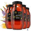 HONIGMA® Marma Wildflower Honey | Authentic Raw Honey from Ukraine | 100% Pure & Unpasteurized | 1000g/35.2oz | May Arrive Crystallized or Partially Crystallized | Pack of 4