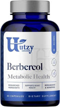 Berbercol | 500mg Citrus Bergamot (as Bergamonte) & Berberine | Naturally Supports Heart Health and More | 60 Capsules