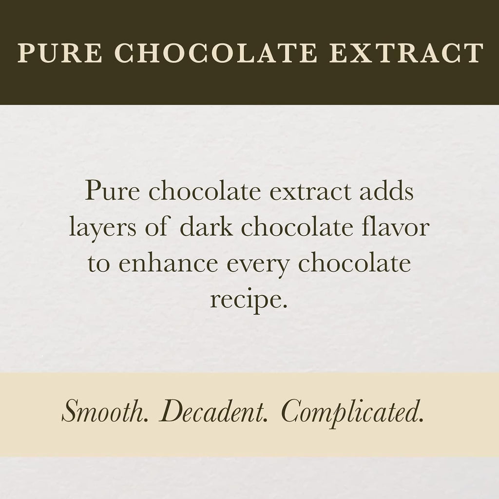 Cook's Pure Chocolate Extract 8 oz