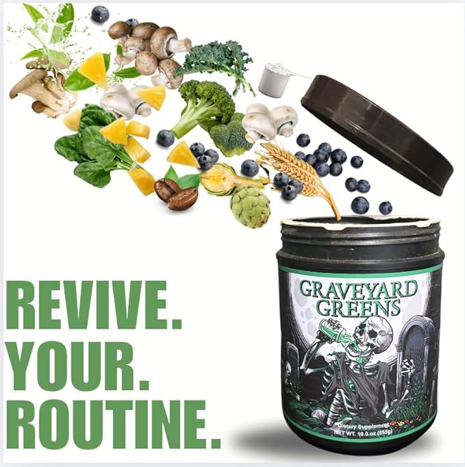 Greens for Optimal Health Nutrient-Dense | Organic | Superfood-Powered | Enhanced with Creatine & Caffeine for Peak Performance