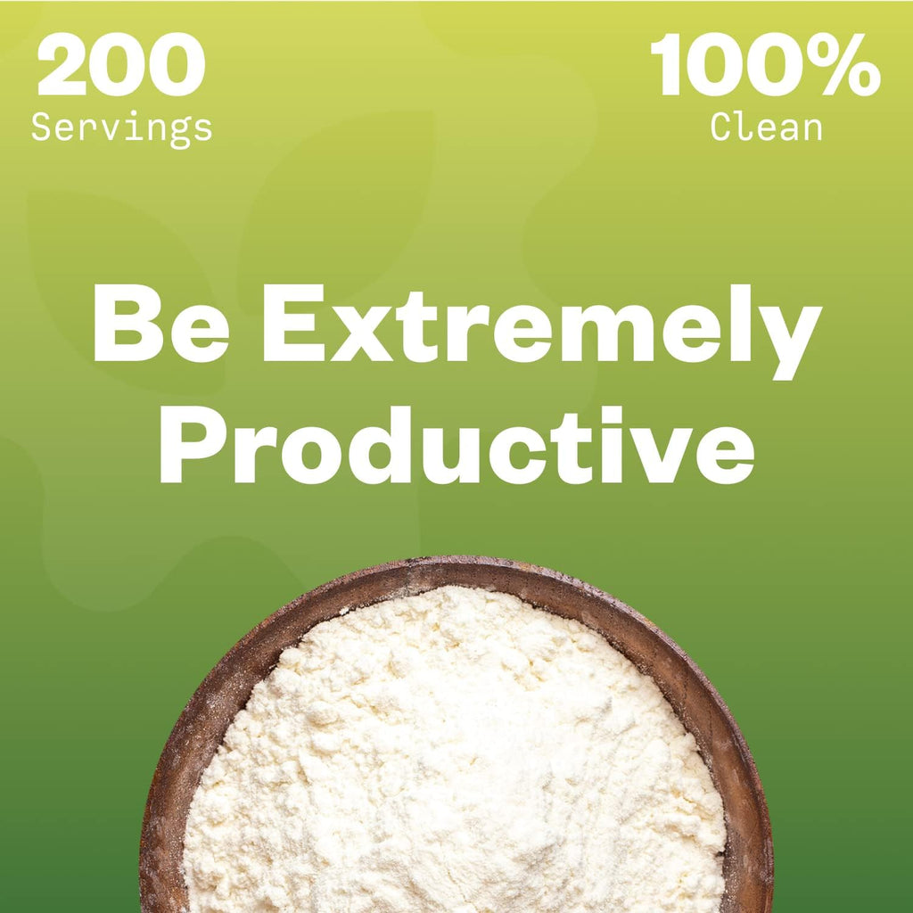 CDP Choline Powder, 50g, CDP Choline Supplements That Support Attention, Focus, and Energy, Citicoline Powder for Cognitive Function, Increases Motivation and Productivity, 200 Servings