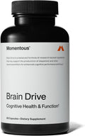 Momentous Brain Drive Nootropic Supplement - Brain Supplement for Memory & Focus Support - NSF Certified for Sport - GMO- & Gluten-Free - 30 Servings