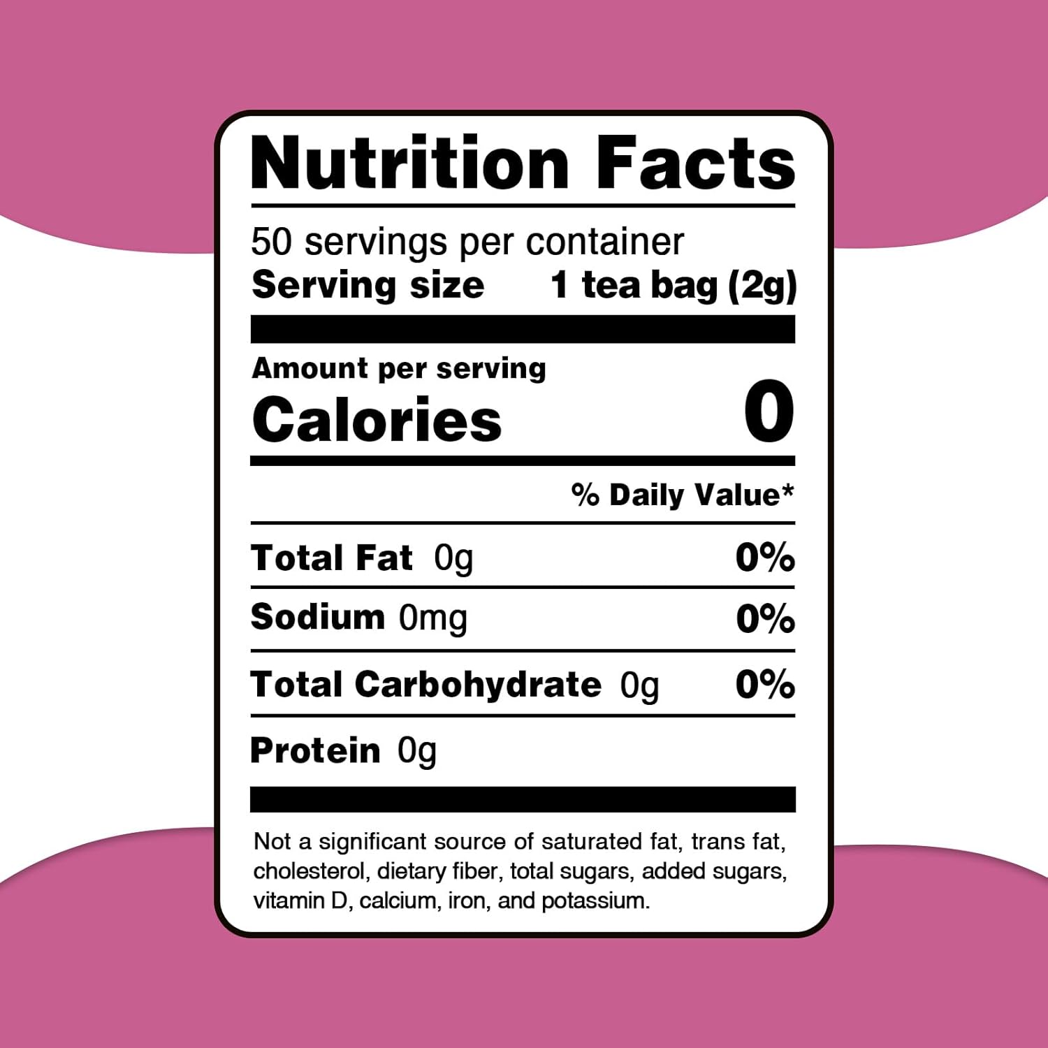 Fullchea - Red Clover Tea Bags, 50 Teabags - Pure Red Clover Herb - Non-GMO - Caffeine-Free - Rich in Antioxidants & Supports Wellness