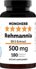 Rehmannia Extract 500 mg - 180 Capsules