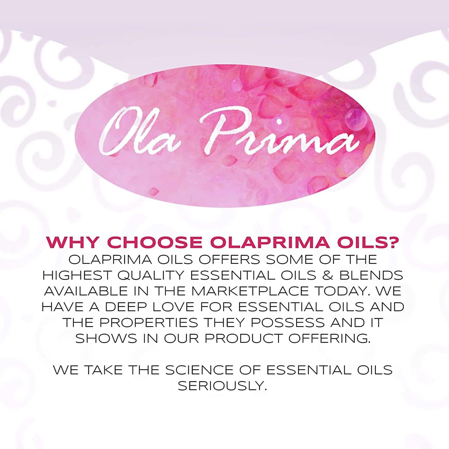 Ola Prima 4oz Patchouli Essential Oil