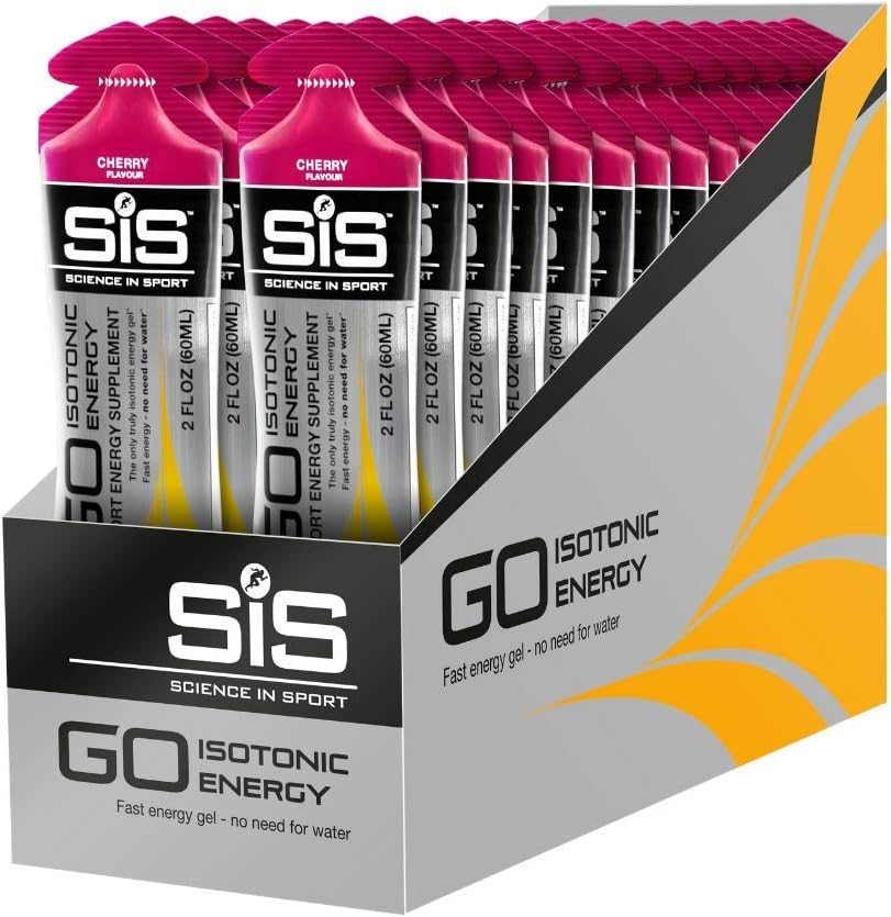 SIS Isotonic Energy Gels, 22g Fast Acting Carbohydrates, Performance & Endurance Sport Nutrition for Athletes, Energy Gels for Running, Cycling, Triathlon, Pineapple - 2 oz - 30 Pack