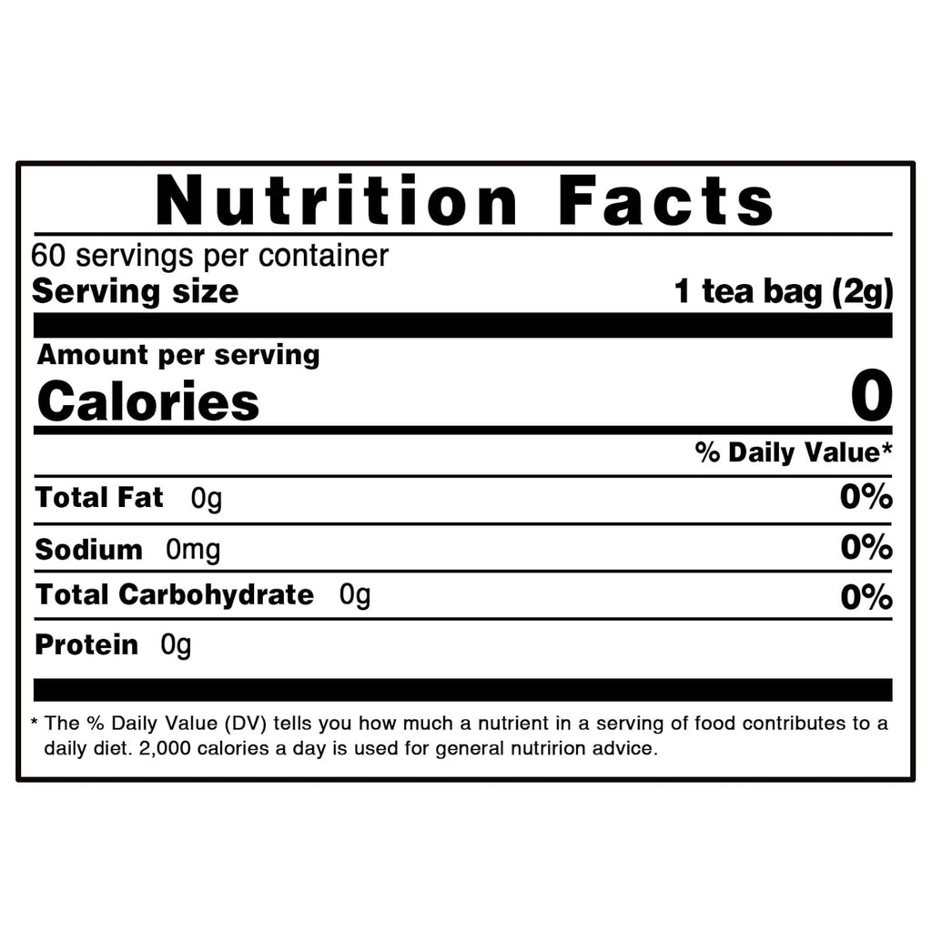 TEARELAE - Holy Basil Tea Bags - 60 Count - 100% Pure Natural Holy Basil Leaves - Aid in Digestion, Boost Immune System - Non-GMO - Caffeine-Free