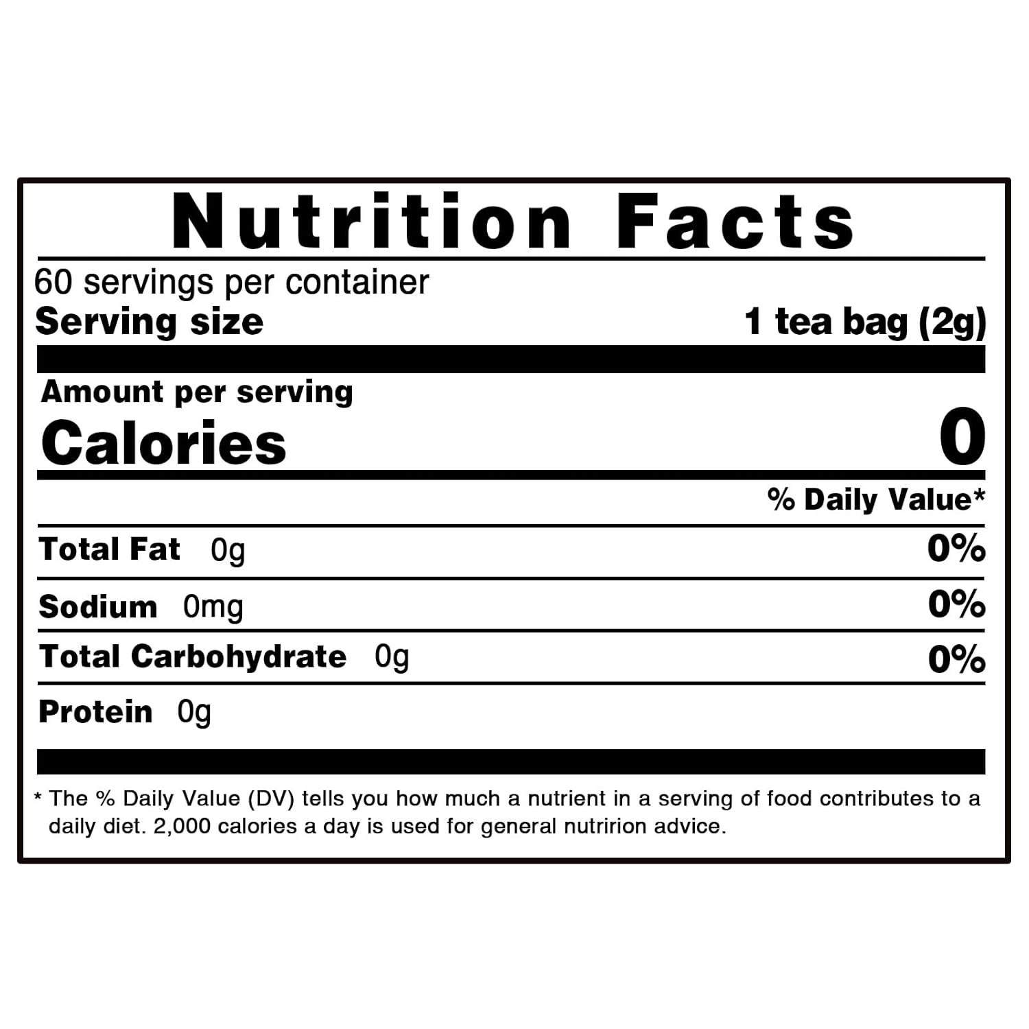 TEARELAE - Holy Basil Tea Bags - 60 Count - 100% Pure Natural Holy Basil Leaves - Aid in Digestion, Boost Immune System - Non-GMO - Caffeine-Free