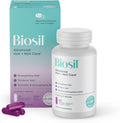 Biosil Advanced Hair + Nail Care - Growth Vitamins for Women - Strengthen & Thicken Strands - 60 Capsules - Patented ch-OSA - 30-Day Supply