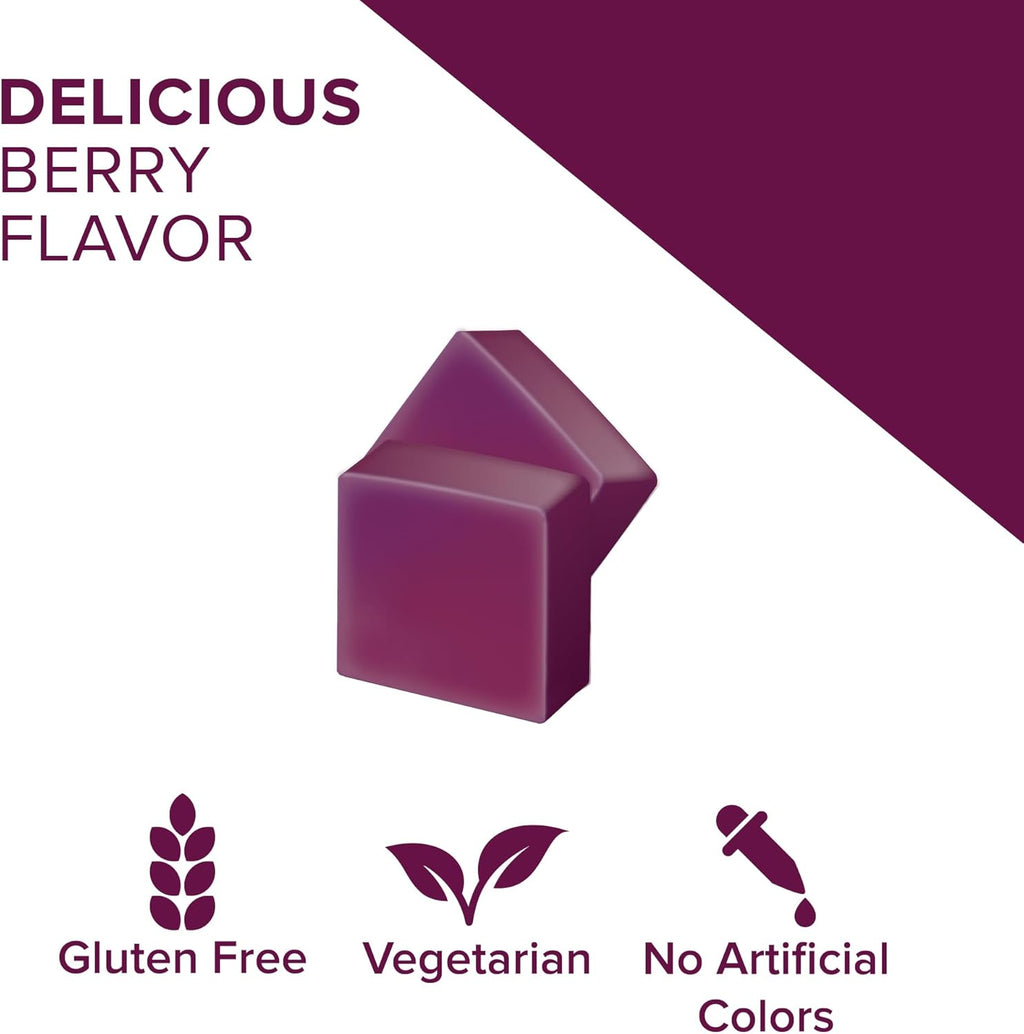 Qunol Beets Chews for Blood Pressure Support, 3 in 1 Beets + CoQ10 + Grape Seed Extract, Supports Healthy Blood Circulation & Heart Healthy Energy, 60 Chews