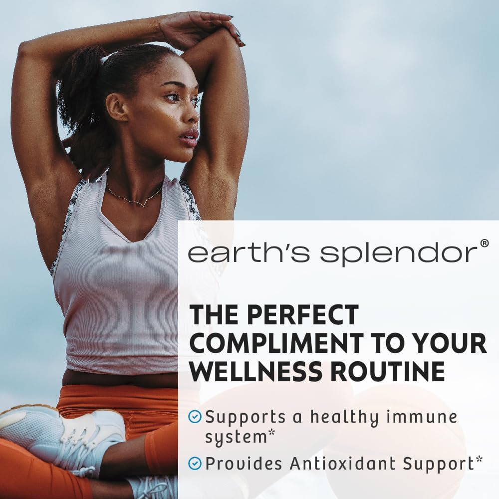 Earth's Splendor Turmeric Complex 500mg with Black Pepper, 90 Capsules - Supports Antioxidant Activity and Joint Health* - 1.5 Month Supply