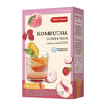 KAYFOOD-Kombucha-Peach-Garden-Daily Zero Sugar, Diet, Gut Healthy Sparkling Beverage, Fermented Korean Drinks for Iced, Hot, Workout Tea (10ST) (10ST, Lychee&peach)