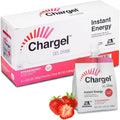Strawberry, Caffeine-Free Instant Energy Gel Running, Biking, Workout, Hiking Essentials for Women & Men, Gifts for Runners - Carbs Vitamins, Gluten Free - Pack of 6 Gels - 6.35oz Each