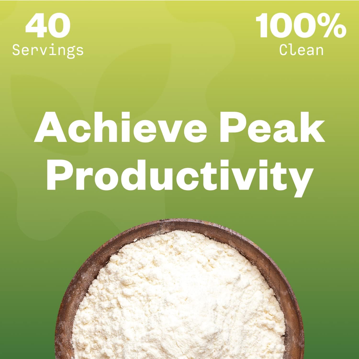 CDP Choline Powder, 10g, CDP Choline Supplements That Support Attention, Focus, and Energy, Citicoline Powder for Cognitive Function, Increases Motivation and Productivity, 40 Servings
