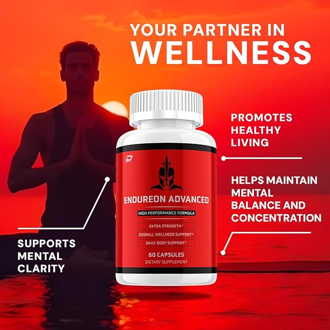 Endureon Advanced Capsule – EndureonAdvanced Natural Ingredients Advanced Formula Health Support and Reviews (1 Pack - 60 Capsules)