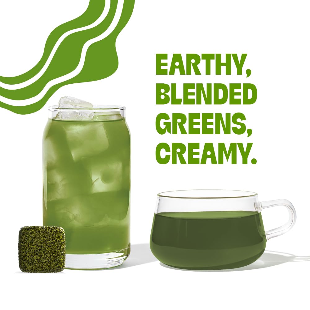 Tea Drops Lightly Sweetened Organic Tea Bulk Box | Matcha Green Tea | Iced or Hot Bagless Instant Tea Beverages Gift Set | Includes Premium Organic Japanese Matcha Powder | 10 Drops per Box
