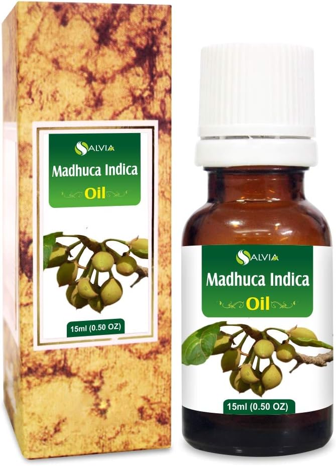 Madhuca Indica Oil (Mahua) Natural & Pure Undiluted Uncut Cold Pressed Carrier Oil Perfect for Aromatherapy Therapeutic Grade - 15 ML