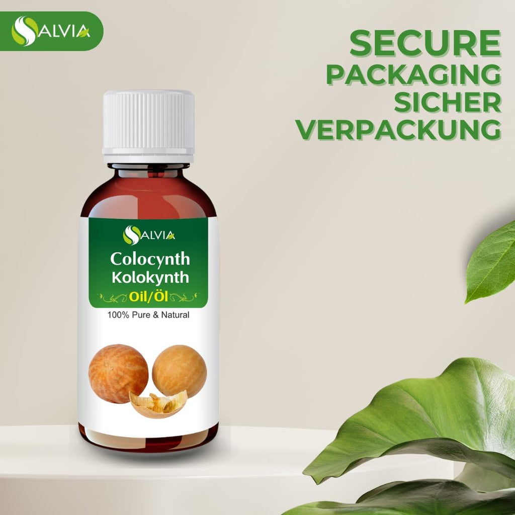 Colocynth Oil | Pure And Natural Cold-Pressed Oil | Hair Care (Hair Thickening, Improve Scalp Health) Skin Care (Moisturizes & Nourishes)- Cosmetic Grade - 30 ML (1.01 Fl oz)