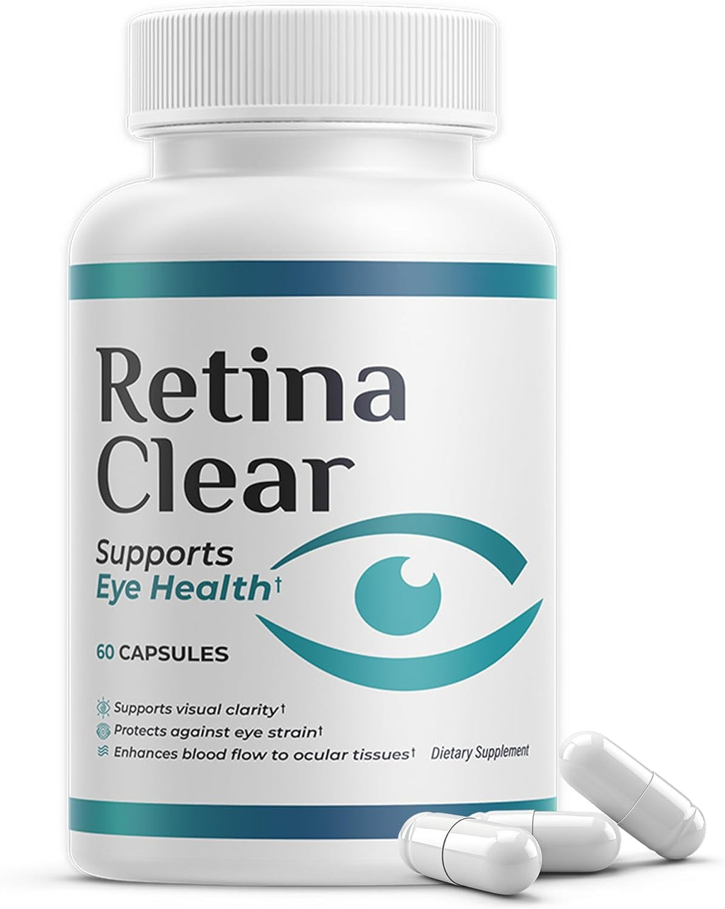 Vision Support Supplement – Eye Health Formula with Lutein, Zeaxanthin, Quercetin, Vitamin A, Zinc, & Bilberry – Supports Visual Clarity, Focus & Eye Fatigue Relief – 60 Capsules (1)