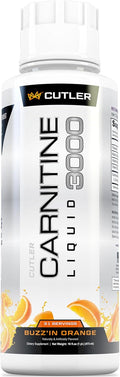 Cutler Nutrition Liquid L-Carnitine Supplement with Acetyl L-Carnitine & L-Carnitine Tartrate Forms - Pre Workout Formula for Optimal Absorption, Energy & Muscle Support, Buzz'in Orange Flavor