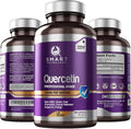 Smart Nutra Labs Quercetin 1000mg- 180 Vegan Capsules, 100% Pure Quercetin Supplement- Non-GMO, Gluten Free, Third Party Tested