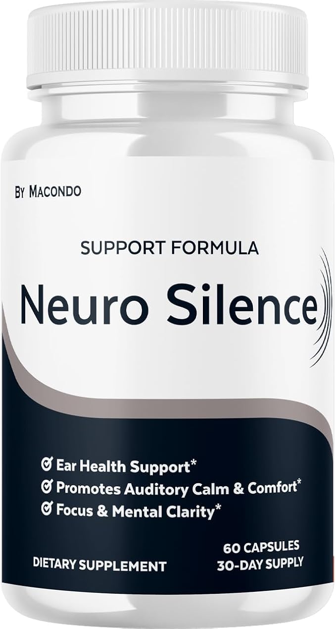 Neuro Silence Capsules - Official NeuroSilence Advanced Support Supplement, Natural Ear Health Support Vitamins for Overall Health & Wellness Reviews, 60 Capsules for 1 Month