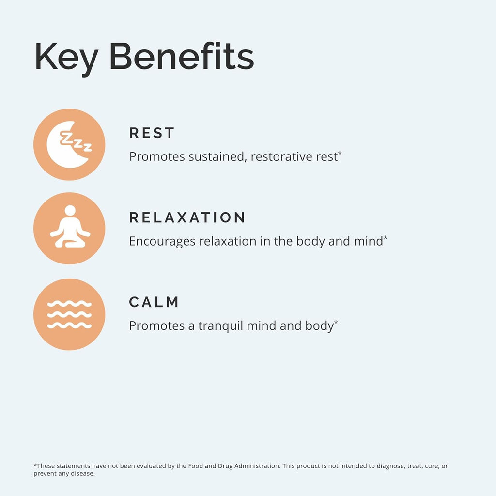 Dr. Amen brainMD Restful Sleep - 60 Capsules - Promotes Relaxation & Calm, Contains Melatonin, Valerian, GABA & Magnesium, Non-Habit Forming - Gluten-Free - 15 Servings