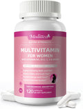 Multivitamin for Women - 18+ Daily Women Multivitamin w/Biotin 10000mcg, Vitamin A, C, D, E & More for Hair, Skin and Nails - Methylated B9,B12 for Energy & Focus -120 CT