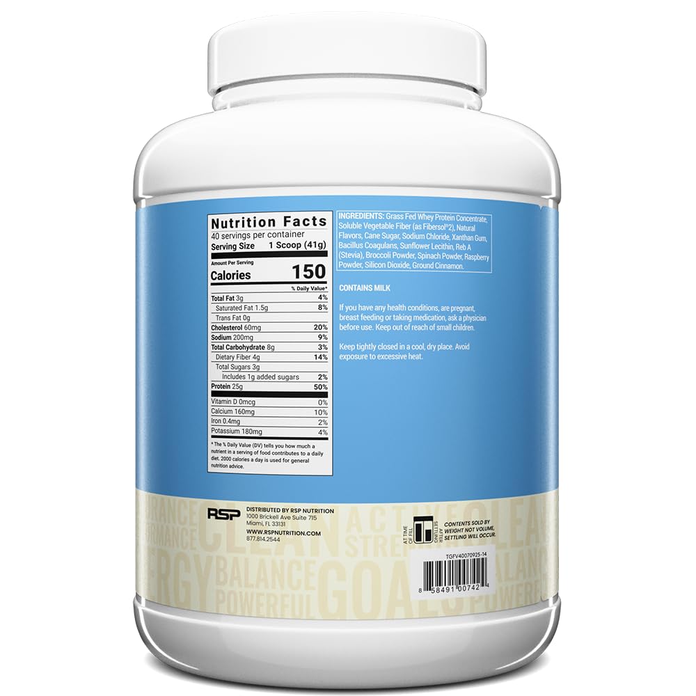 TrueFit Gut Healthy Protein Powder, Grass-Fed Whey Meal Replacement Shake with Prebiotics, Probiotics, & Organic Superfoods, Keto Friendly, Gluten Free (Packaging May Vary) 40 Servings