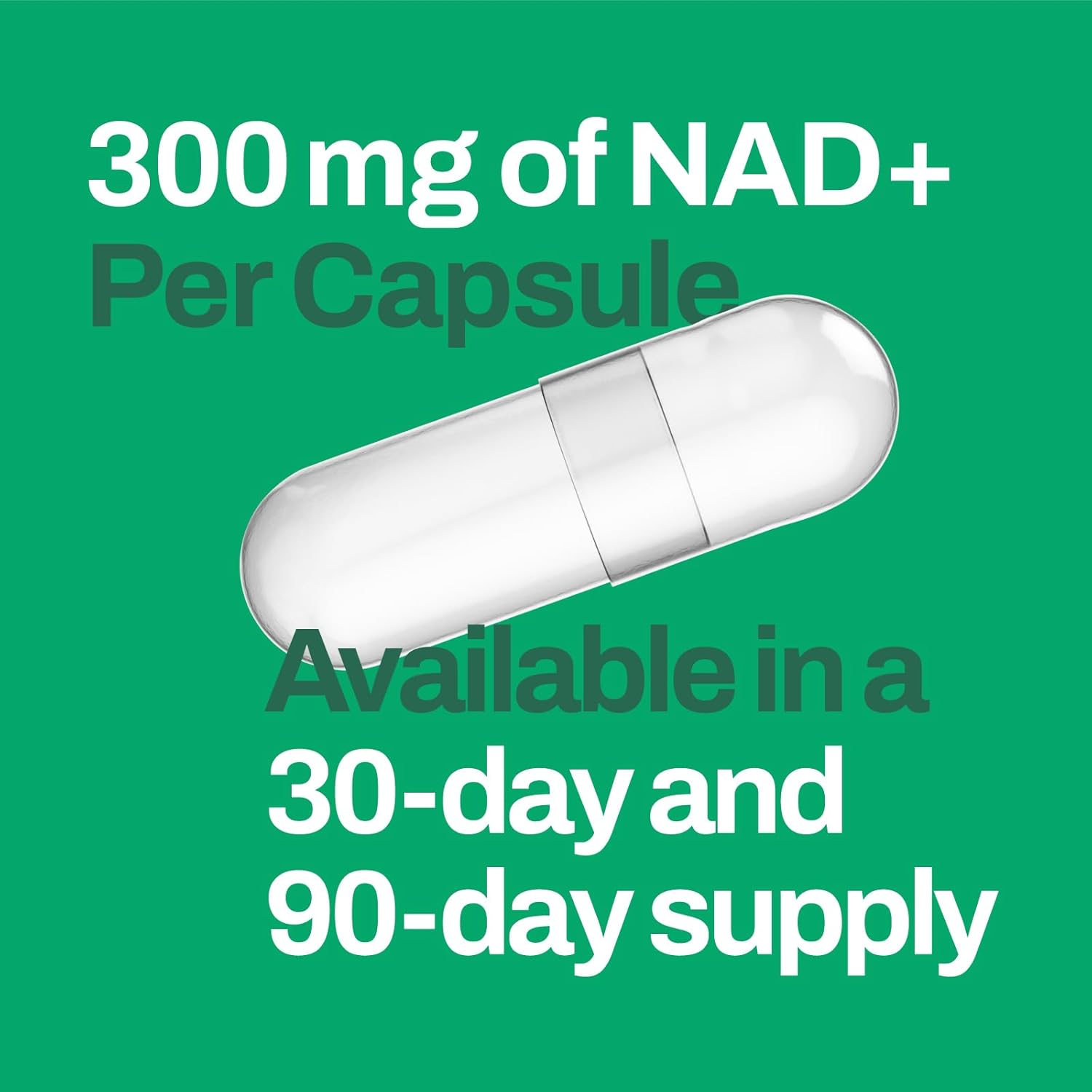 NiaMax NAD+ Supplement – 300mg Niacinamide Riboside per Capsule – High-Potency NAD+ Precursor for Energy, Healthy Aging & Metabolic Function – Vegan, Non-GMO, Gluten-Free (30 Capsules)